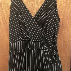 Plus Size Womens Crop Jumpsuit